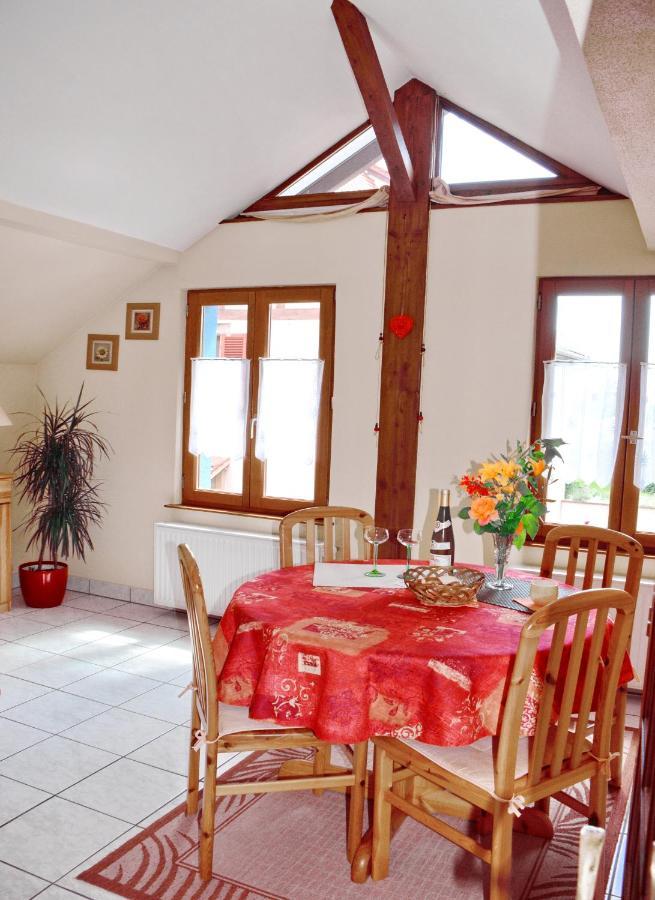 Gite La Maison Bleue Bergheim Buitenkant foto